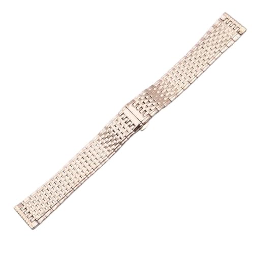Correa de acero inoxidable para reparar relojes con pulsera rota de 18mm