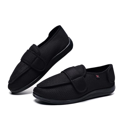 Men's Adjustable Extra Wide Shoes - Perfect for Swollen Feet, Diabetic, Edema - Indoor/Outdoor Comfort Sandals (Sizes 7-14)