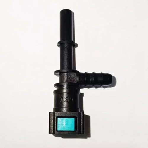 Exogio Kraftstoffdruckprüfer Kit, Kraftstoffdruck Messgerät, Benzindruck Manometer Einspritzpumpen-Druckprüfgerät 0-100 PSI 6,3/7,89/9,49 mit Ventil, Kraftstoffdruck-Test-Set für Fahrzeuge Auto PKW