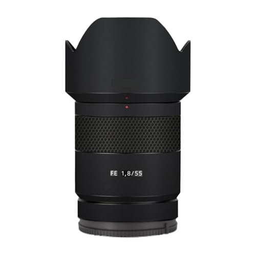 Film protecteur Sony FE 55mm F1.8 ZA noir mat anti-rayures pour photo de rue