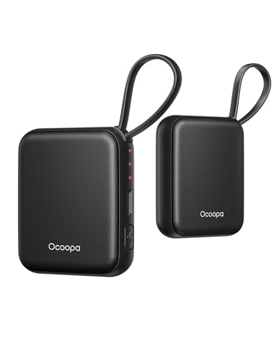 OCOOPA Scaldamani Elettrico 2 Pezzi, Portatile Scalda Mani USB Ricaricabile