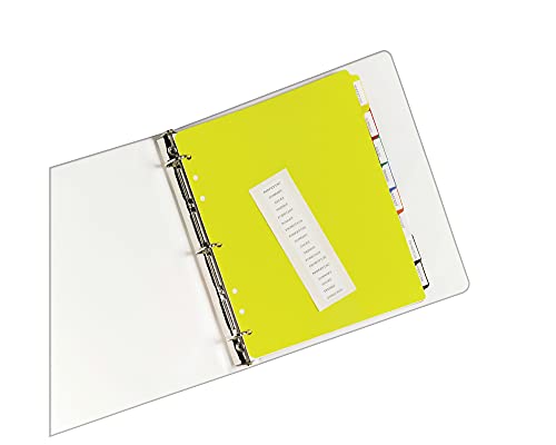 Avery-Heavy-Duty-Plastic-Dividers-Letter-Size-Assorted-Colors-8-Tab-Set-1-Set-23084
