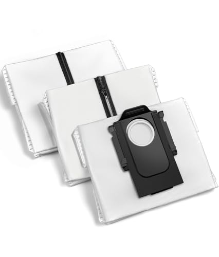 3 Piezas Reutilizables Bolsa para Roborock Qrevo/Saros 10R/20/S8 MaxV Ultra
