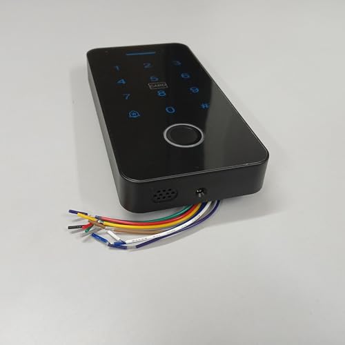 Image of WB-02 Weatherproof Finger Card Pin Mobile App Access Control Panel, Can Operate Any Electronic Lock Using Finger Card Pin Remote Smart Life App, Remote not Included