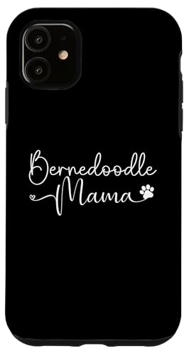 Bernedoodle Dog Mom Design Doodle Lovers Mama Carcasa para iPhone 11