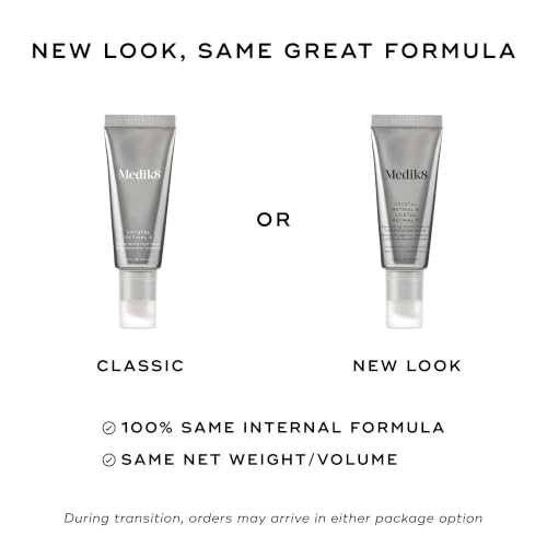Image of Medik8 Crystal Retinal 6 - Firming, Advanced Skin Retinaldehyde Face Serum - Night Serum with Hyaluronic Acid and Vitamin E - Gluten Free - 1 oz | Works 11x faster than Retinol, Hyaluronic Acid Hydrates, Vitamin E Nourishes and Help to Protect Complexion