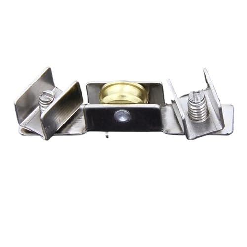 Roulettes de porte coulissante silencieuses et robustes en inox x5