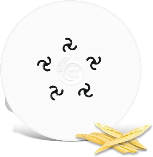 MY Pasta - Trofie – Accessori per pastamaker, per pasta fresca fatta a mano - Inserto per pasta compatibile con Philips Pastamaker Advance - Dischi da 8,4 mm Facile da pulire (Trofie)