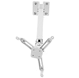 2 en 1 soporte de techo Brateck – Soporte de Techo para Soporte Blanco proyector para NEC V260 X