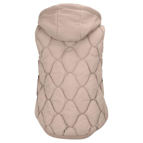 Chaleco térmico ligero mujer abrigo holgado caqui M 3