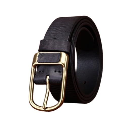 Ceinture en cuir véritable pleine fleur homme style vintage
