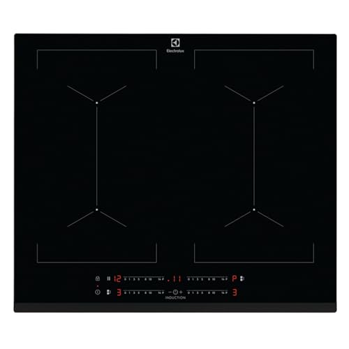 Plaque induction Electrolux EIV644 - 4 foyers dont 2 extensibles - 4 boosters