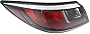 Garage-Pro Tail Light Assembly Compatible with 2016 Scion IA / 2016-2018 Toyota Yaris Outer Halogen, Driver Side