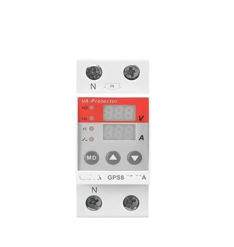 Dispositif protection sous-tension GPS8 rail de guidage 80A réarmement automatique
