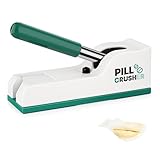 Blosail Pill Crusher – Crushes Pills to Fine Powder – Pill Grinder with 100 Pouches – Medical Grade Pill Press for Elderly, Children, Pets, and Feeding Tubes