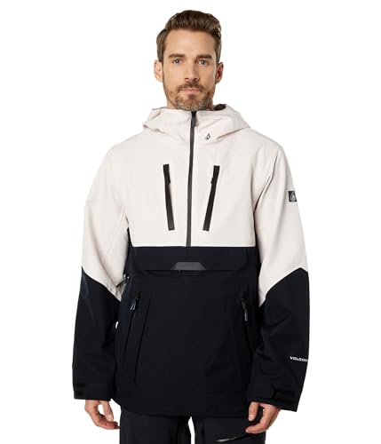 Image of Volcom Men's Brighton Pullover Anarok Hooded Snowboard Jacket