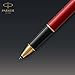 PARKER Sonnet Rollerball Pen, Red Lacquer with Gold Trim, Fine Point Black Ink (1931475)