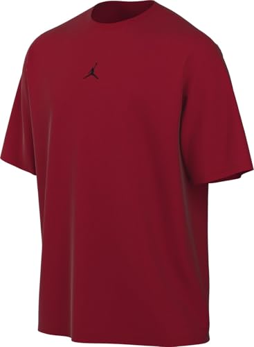Nike Herren Jordan Sport Dri-Fit Short-Sleeve T-Shirt, Gym Red/Black, L