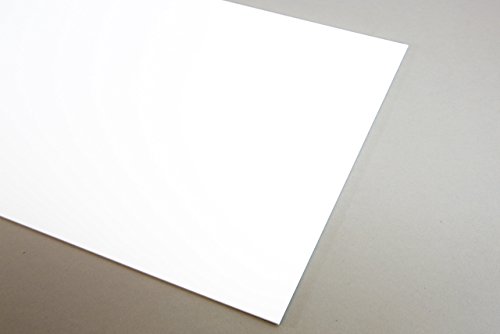 Preisvergleich Produktbild Graupner 736.1 - ABS-Platte, weiß 1.0 mm