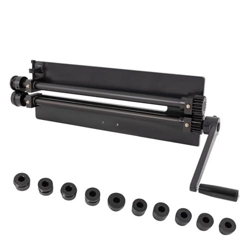 Metal Bead Roller 18Inch Sheet Metal Bead Roller Machine with 6 Sets Dies Metal Rotary Forming Machine Bead Roller Tool 1.2mm/18Ga