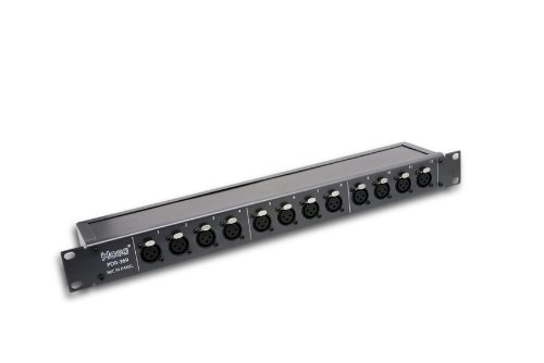 Hosa PDR-369 XLR3F do XLR3M 12-punktowa łatka
