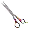 Tesoura de Tosa Reta Protegida Precision Edge Tribal
