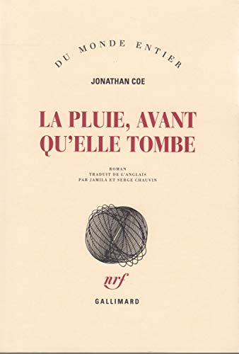 La pluie, avant qu'elle tombe [French] 2070785041 Book Cover