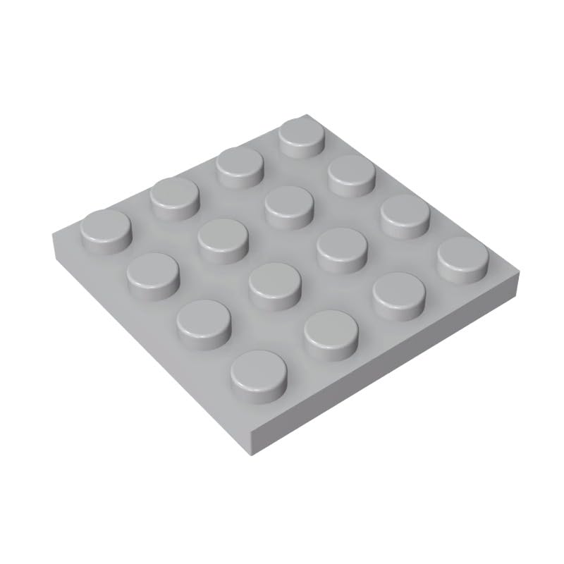 XYEIUGO GDS-519 3031 Foundation Plate 4x4, Light Bluish Gray, 20 PCS