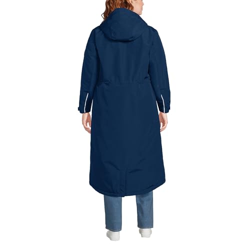 Lands' End Women's Squall Waterproof Insulated Winter Stadium Coat2