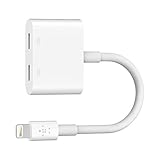 RockStar suministra corriente para tu iPhone/iPad y proporciona una salida de audio; es compatible con audio por Lightning; no es compatible con la distribución de audio o cualquier otro adaptador