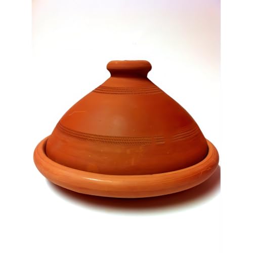 Foto von 2er Set, Tajine Tagine Tuareg 35 cm + Nord-Afrikanische Küche Kochbuch