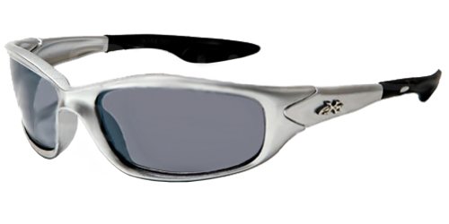 Kids K20 Sunglasses UV400 Rated Ages 3-10 (Silver & Smoke)