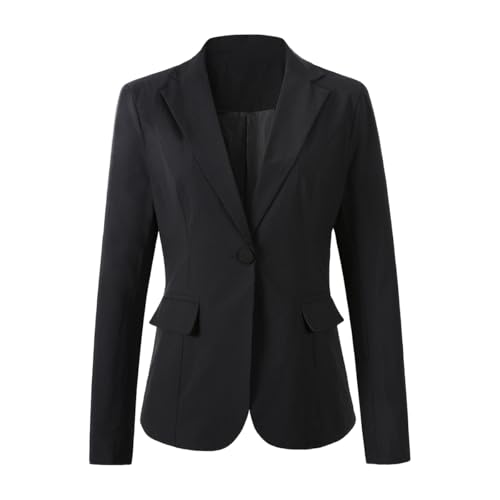 Beninos Womens Business Casual Blazer Office Work Solid Suit Jacket