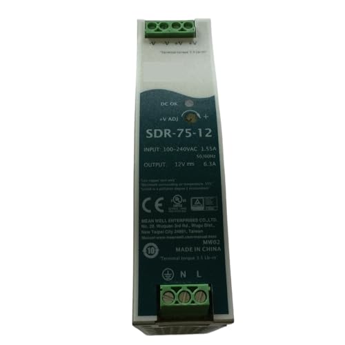 Alimentation SDR-75-48 contre les coupures de tension 48V en usine