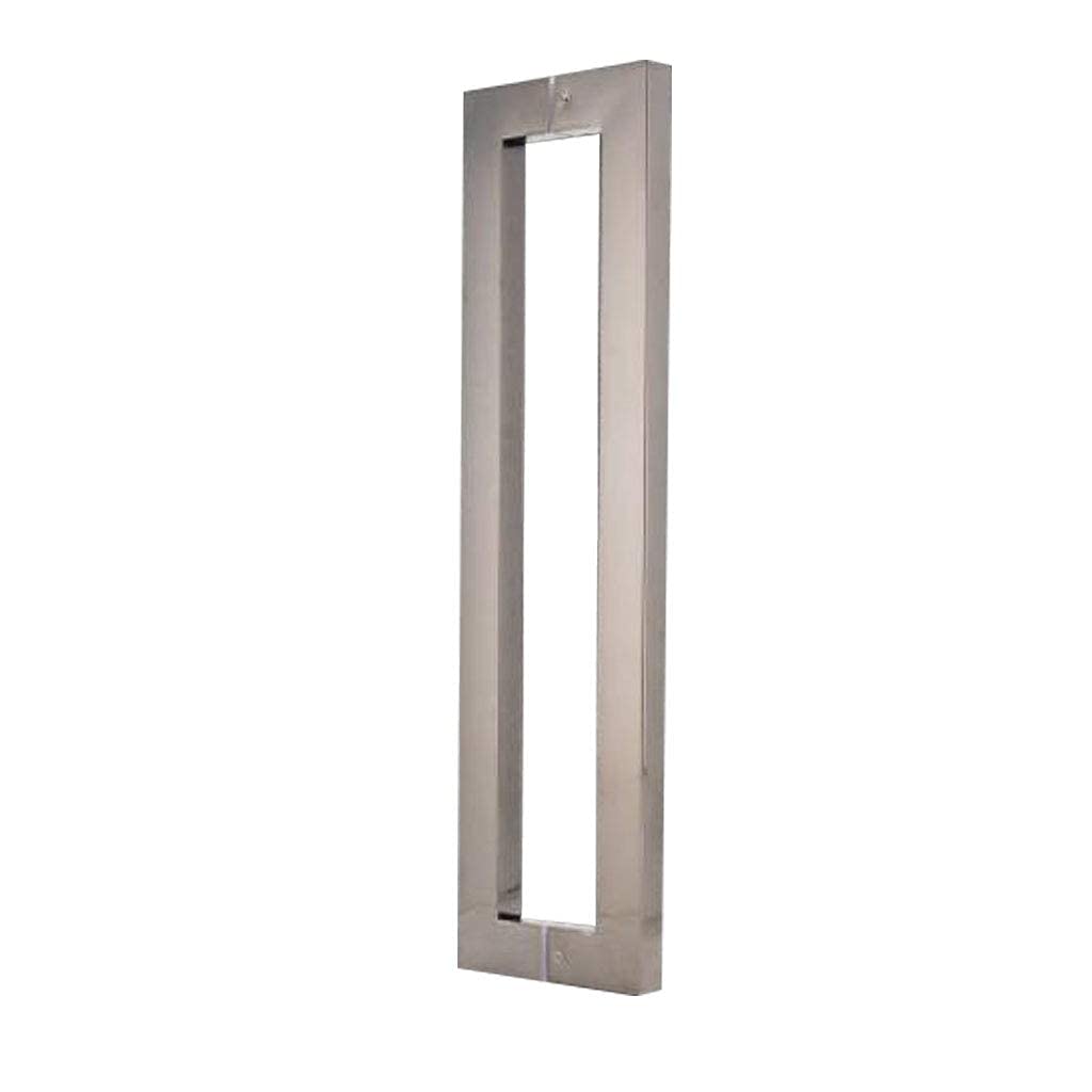 Poignée de porte en acier inoxydable premium noir mat design en H