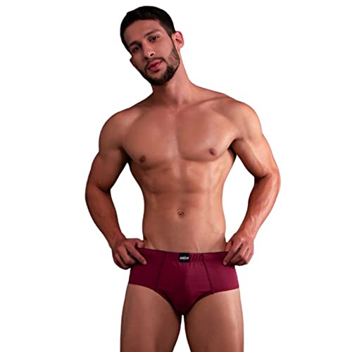 Kit 6 Cueca normal tradicional masculina adulto atacado Cor:Sortido;tamanho:M