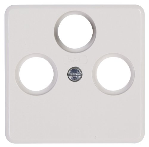 Preisvergleich Produktbild Kopp 357813184 Milano Antennenabdeckung TV / RF / SAT