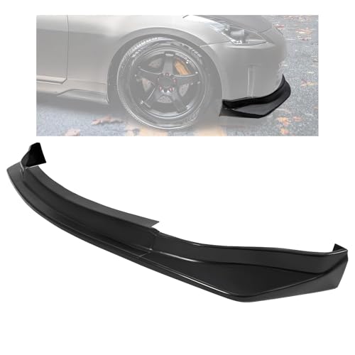 Hecasa 3pcs Front Bumper Lips Compatible With 2006-2009 Nissan 350z Under Chi...