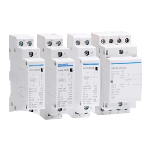 Contacteur modulaire NCH8-40 220V 2 NF composant électrique de précision