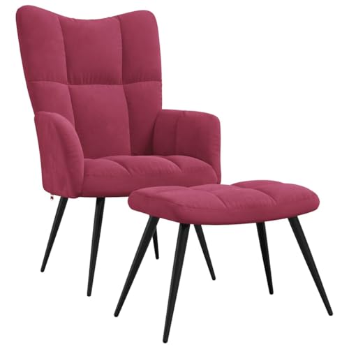 Chaise longue en velours bleu pour utilisation intérieur extérieur - 3