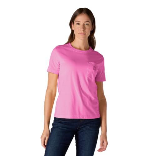 Carhartt Women's Irvine Relaxed T-Shirt, Electric Fuchsia, X-Large