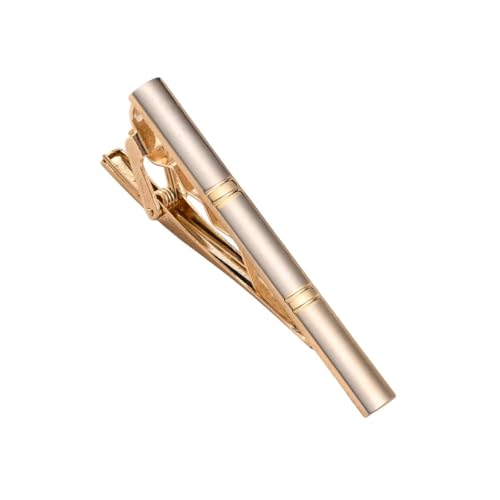 New 2025 Unisex 1Pc Tie Clip For Men Cufflinks Man Shirt Wedding Men's Clips Gold Plated Pin Cuffs Gift Business Party Jewelry Findings Fashion Trendy Accessories Creative For Women And Men