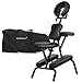 Portable Massage Chairs Tattoo Chair Therapy Chair 4 Inches Thickness Sponge Height Adjustable Folding Massage Chair Face Cradle Salon Massage Chair SPA Chair Carring Bag