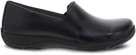 Dansko Women's Nora Black Leather Slip On Comfort Shoe 6.5-7 M US | Image 5