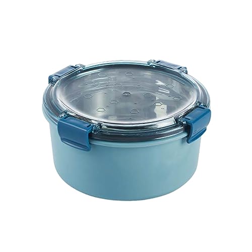 MUCKLILY Fiambrera Inoxidable Comida Aislante Oficina y Hogar Azul