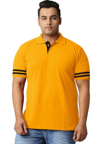 Image of Wear Your Opinion Solid Cotton Rich Polo T Shirt | Collar Tshirts | Half Sleeves | Plain-Regular Fit (Available in Plus Size)