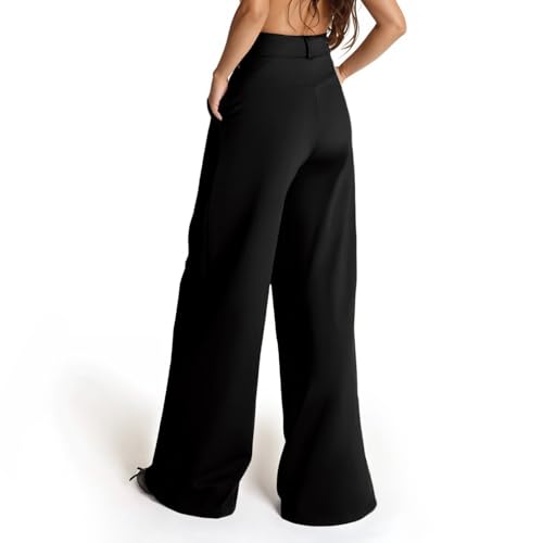 Women's Wide Leg Pants Dress Pant High Waisted Work Pants Trousers Business Casual Outfits 20253