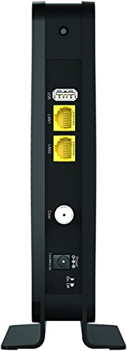 Netgear C3000-100Nas N300 (8X4) Wifi Docsis 3.0 Cable Modem Router (C3000) Certified For Xfinity From Comcast, Spectrum, Cox, Cablevision & More #TOP4