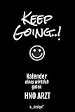 Kalender für HNO Ärzte / HNO Arzt / HNO Ärztin: Immerwährender Kalender / 365 Tage Tagebuch / Journal [3 Tage pro Seite] für Notizen, Planung / Planungen / Planer, Erinnerungen, Sprüche