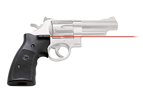 Crimson Trace LG-207 Lasergrips with Red Laser, Heavy Duty Construction and Instinctive Activation for Smith & Wesson K. L and N Frame Revolvers, Defensive Shooting and Competition by Crimson Trace - Used condition - US$178.31